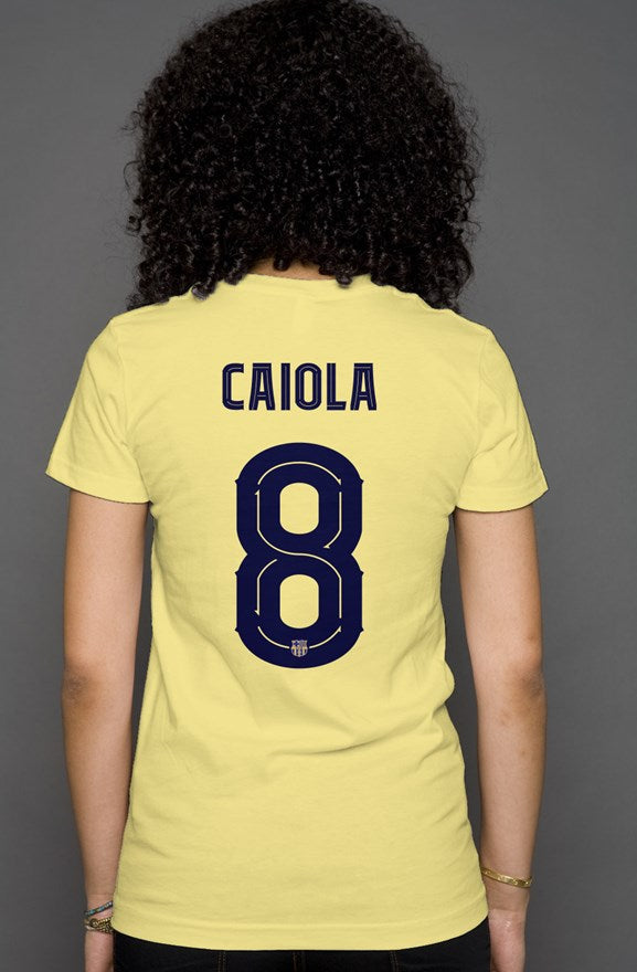 CAIOLA #8 - VAMOS MIAMI AWAY womens t shirt