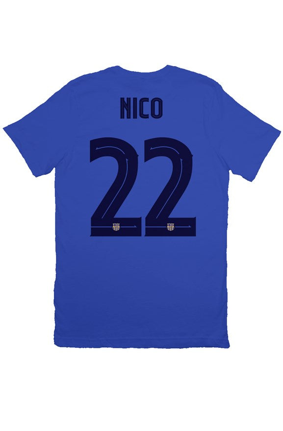 NICO #22 - UNISEX HOME SUPPORTER T-SHIRT