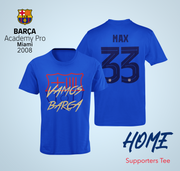 MAX #33 -  Unisex VAMOS BARCA HOME T-shirt